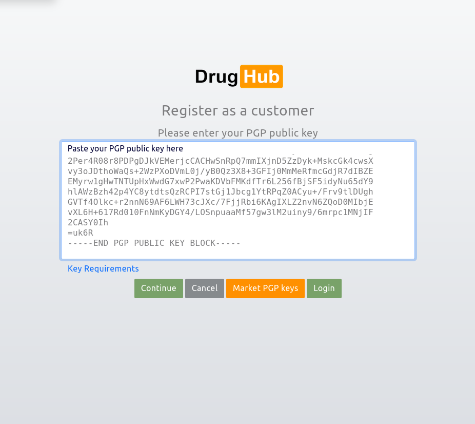 DrugHub Product Listings - Browse lab verified products with detailed purity ratings and vendor reputation scores